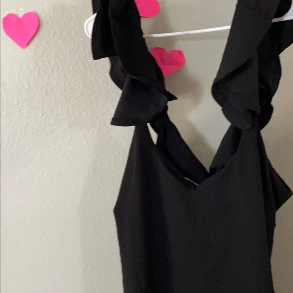 Open back dress